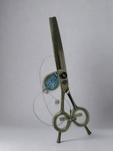 Load image into Gallery viewer, Angels 6.5’ curved fluff scissors
